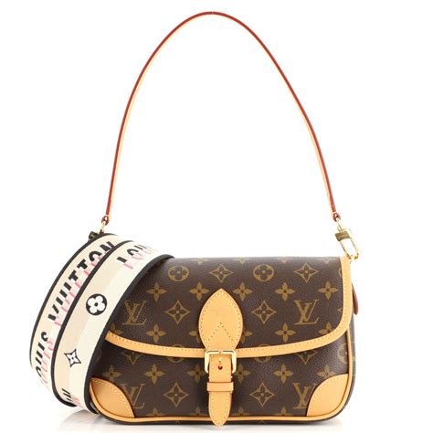 borsa diane louis vuitton|louis vuitton diane monogram strap.